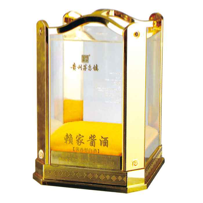 手提(ti)高檔正(zheng)方透明(ming)盒(金色(se)…