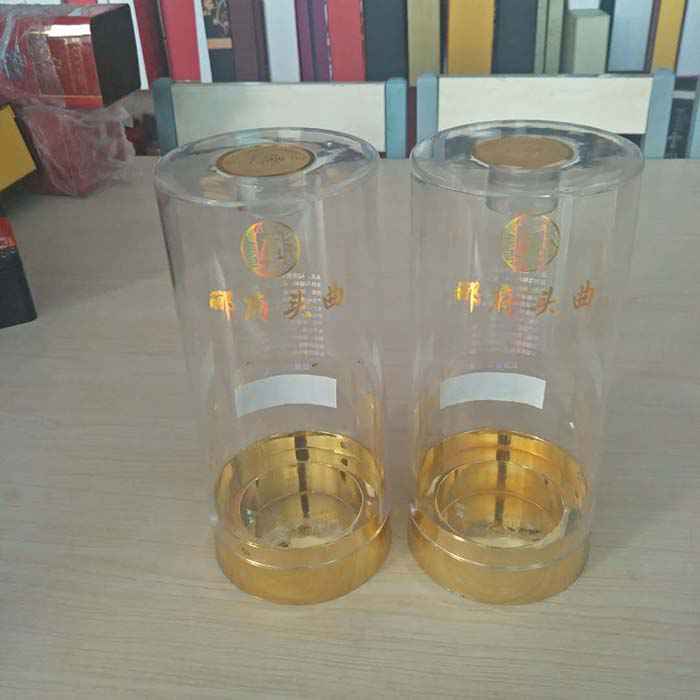 小(xiao)圓桶透明(ming)盒 底座電(dian)鍍