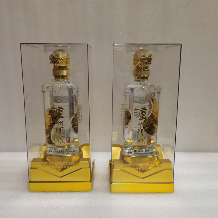 新(xin)款亞克(ke)力酒盒(he)包裝電(dian)鍍U…